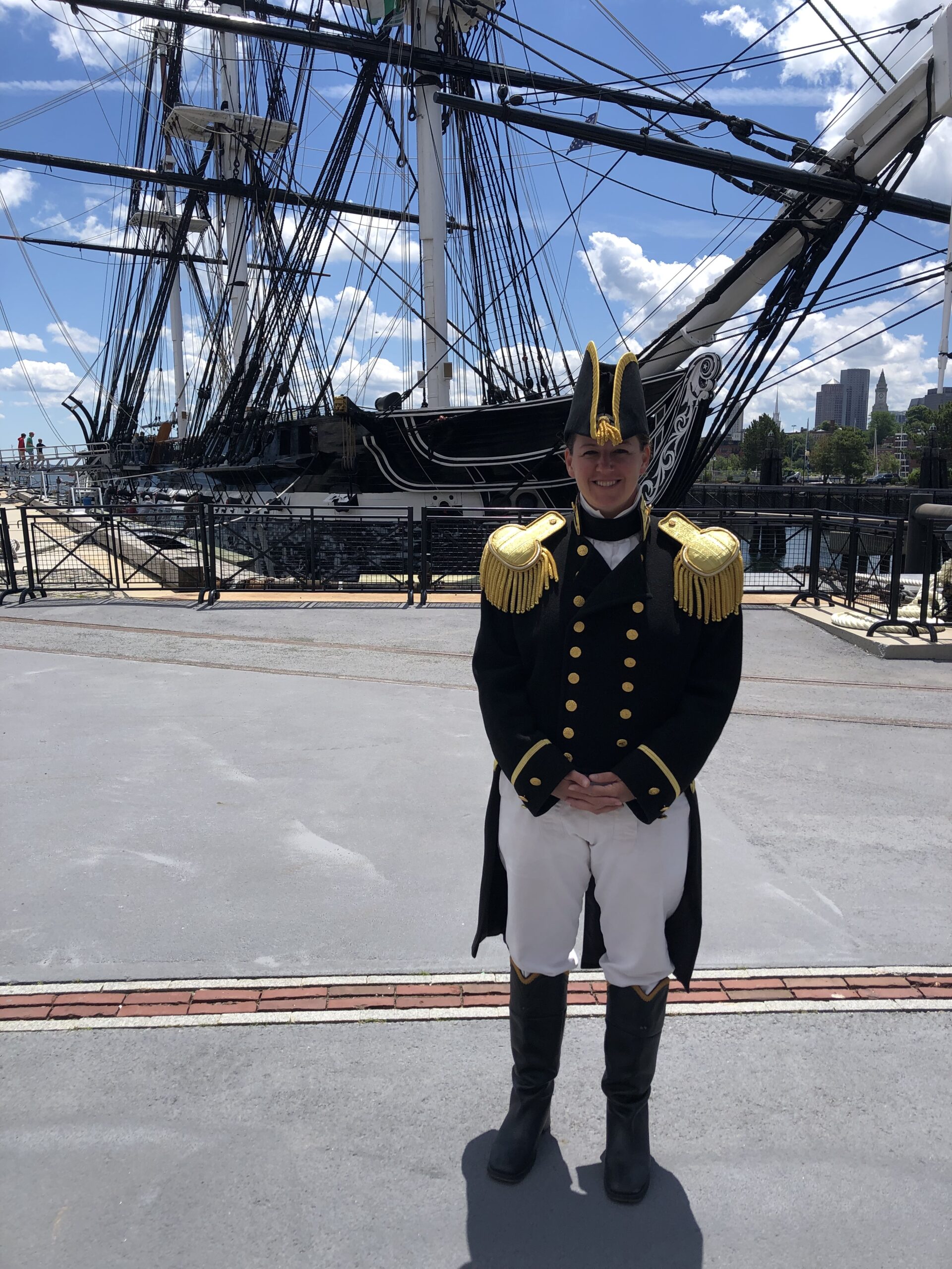 USS Constitution and the Commander